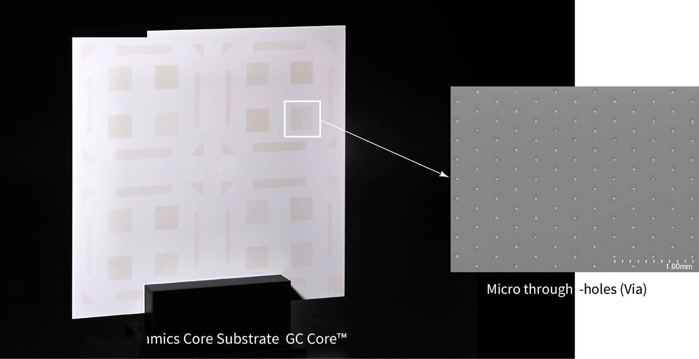 先进封装加工不易开裂，电气硝子推出新型玻璃-陶瓷基板 GC Core